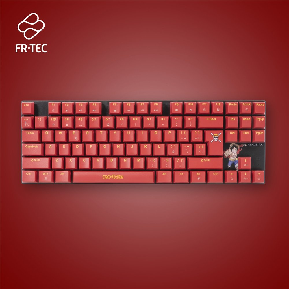 fr-tec pc one piece keyboard luffy