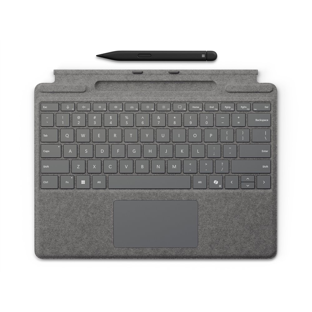 Microsoft 8x8-00175 teclado para móvil microsoft cover port platino