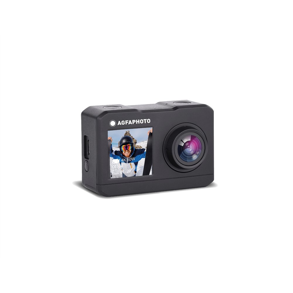 Agfaphoto action cam cámara para deporte de acción 16 mp 2k ultra hd cmos wifi 58 g