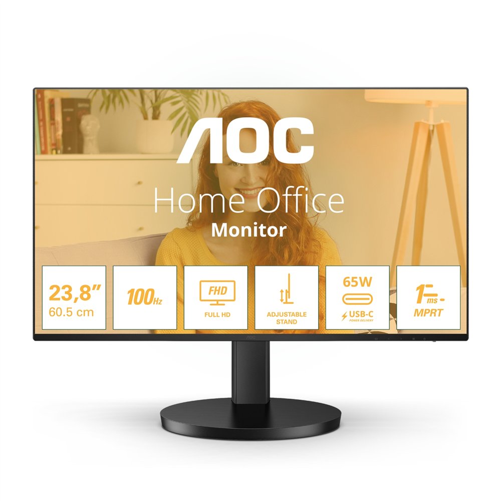 Aoc b3 27b3cf2 led display 68,6 cm (27") 1920 x 1080 pixeles full hd negro