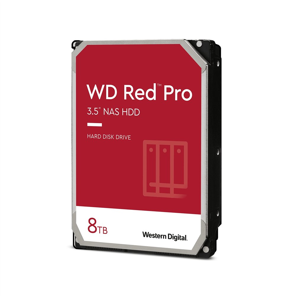 Western digital red pro disco duro interno 8 tb 7200 rpm 256 mb 3.5" sata