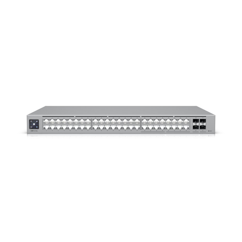 Ubiquiti pro max 48 l3 25g ethernet (100/1000/2500) 1u gris