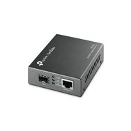 tp-link mc420l convertidor de medio 10000 mbit/s multimodo, monomodo negro