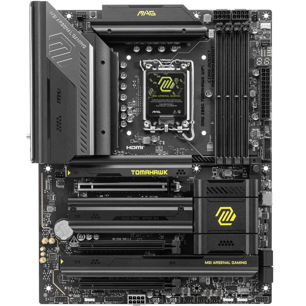 Msi mag z890 tomahawk wifi placa base intel z890 lga 1851 (socket v1) atx