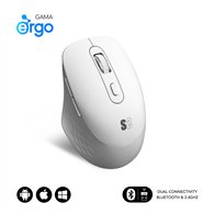 subblim ratón curve ergo dual mouse battery white