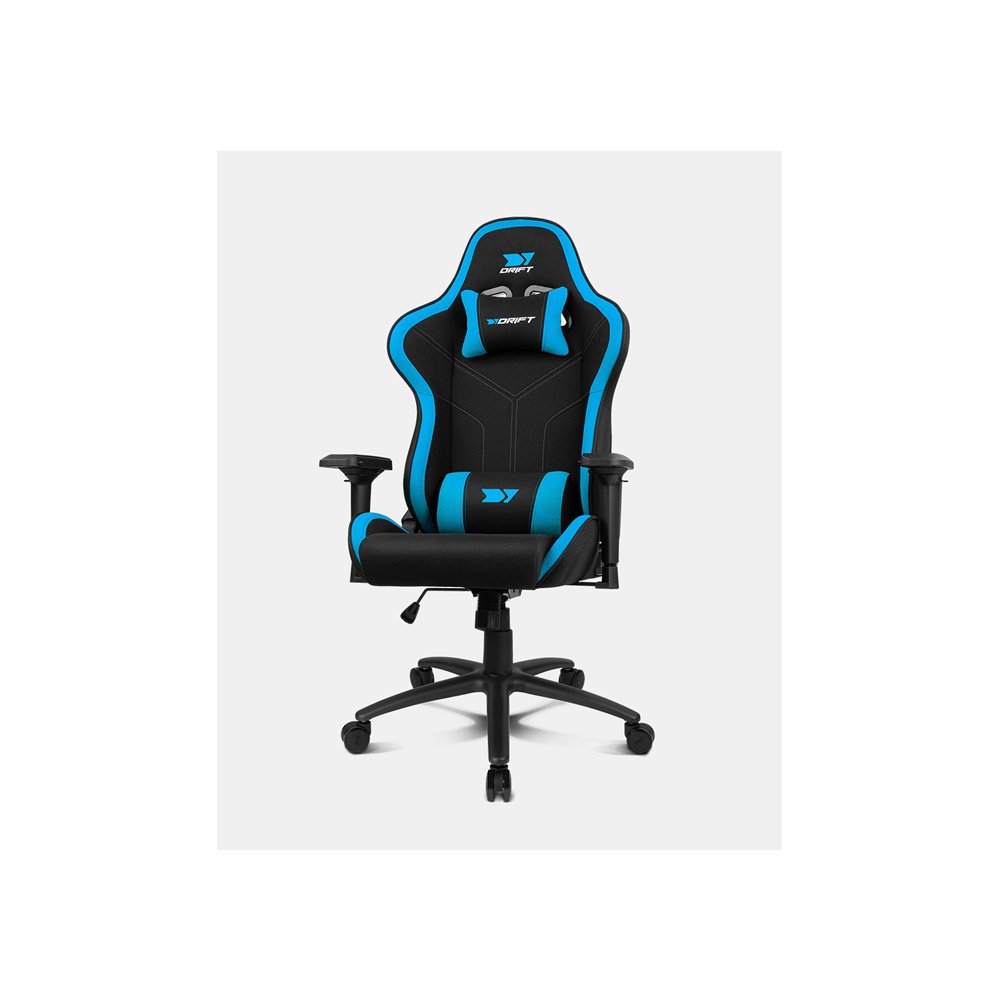 Drift dr110bl silla para videojuegos butaca para jugar asiento acolchado negro, azul