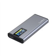 Coolbox coo-mcm-m2f caja para disco duro externo caja externa para unidad de estado sã³lido (ssd) gris m.2