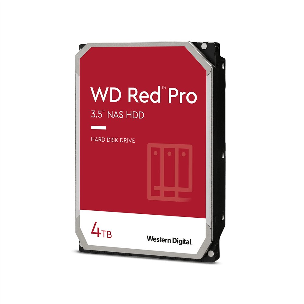 Western digital red pro 4 tb 7200 rpm 256 mb 3.5" sata