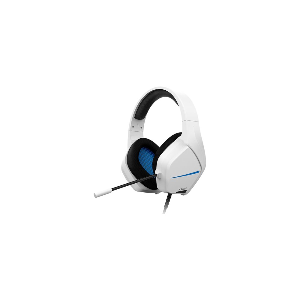 Krom kopa move auriculares alã¡mbrico diadema juego blanco