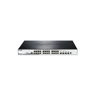 D-link dgs-1510-28xmp gestionado l2/l3 gigabit ethernet (10/100/1000) energã­a sobre ethernet (poe) negro, gris