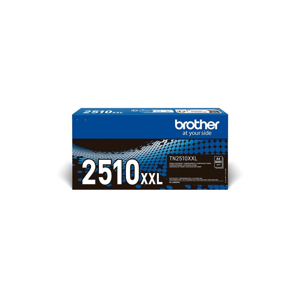 Brother tn2510xxl cartucho de tóner 1 pieza(s) original negro