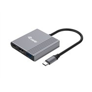 Equip 133488 adaptador grã¡fico usb 3840 x 2160 pixeles negro, gris