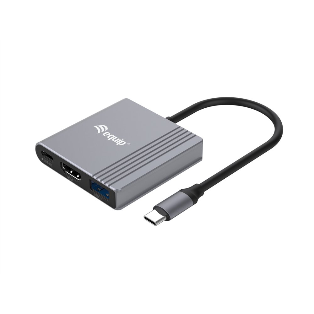 Equip 133488 adaptador grã¡fico usb 3840 x 2160 pixeles negro, gris