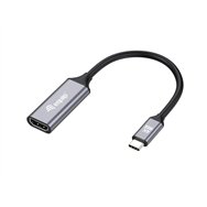 Equip 133491 adaptador de cable de vã­deo 0,15 m usb tipo c hdmi negro, gris