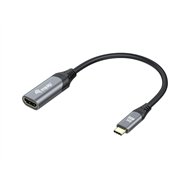 Equip 133492 adaptador de cable de vã­deo 0,15 m usb tipo c hdmi negro, gris