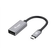 Equip 133493 adaptador de cable de vã­deo 0,15 m usb tipo c displayport negro, gris