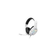 krom kopa 7.1 auriculares alámbrico diadema juego negro, blanco