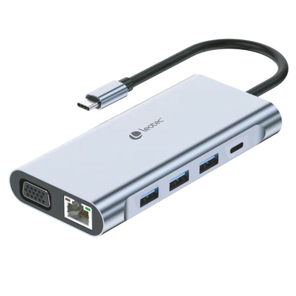 Leotec docking station 11 en 1
