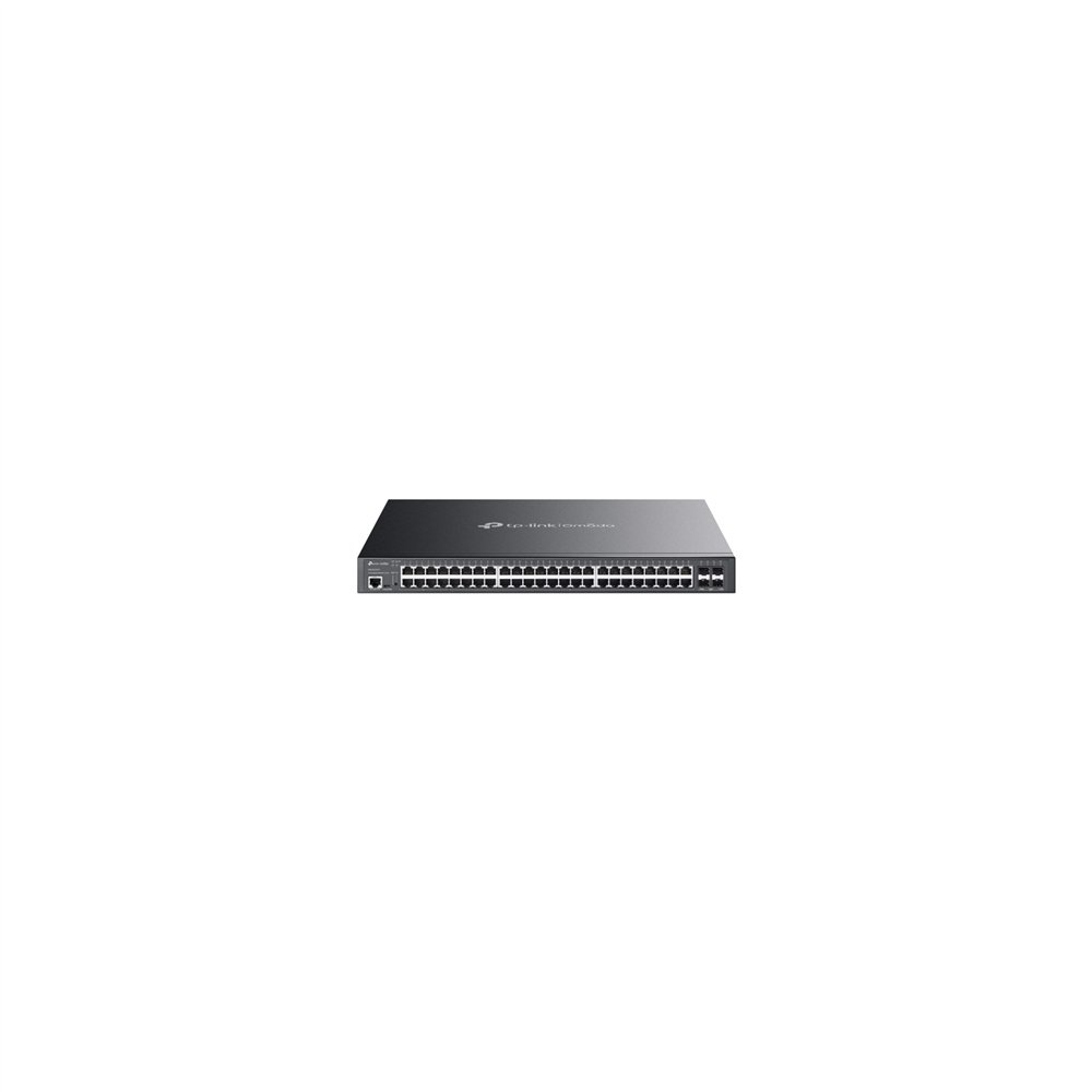 Tp-link omada sg3452xmpp switch gestionado l2+ gigabit ethernet (10/100/1000) energã­a sobre ethernet (poe) 1u negro