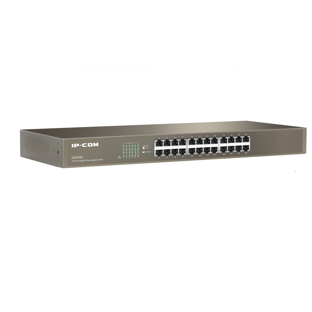 Ip-com networks g1024g switch no administrado l2 gigabit ethernet (10/100/1000) bronce