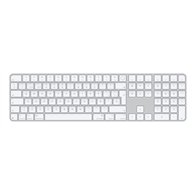 apple magic teclado universal usb + bluetooth qwerty español blanco