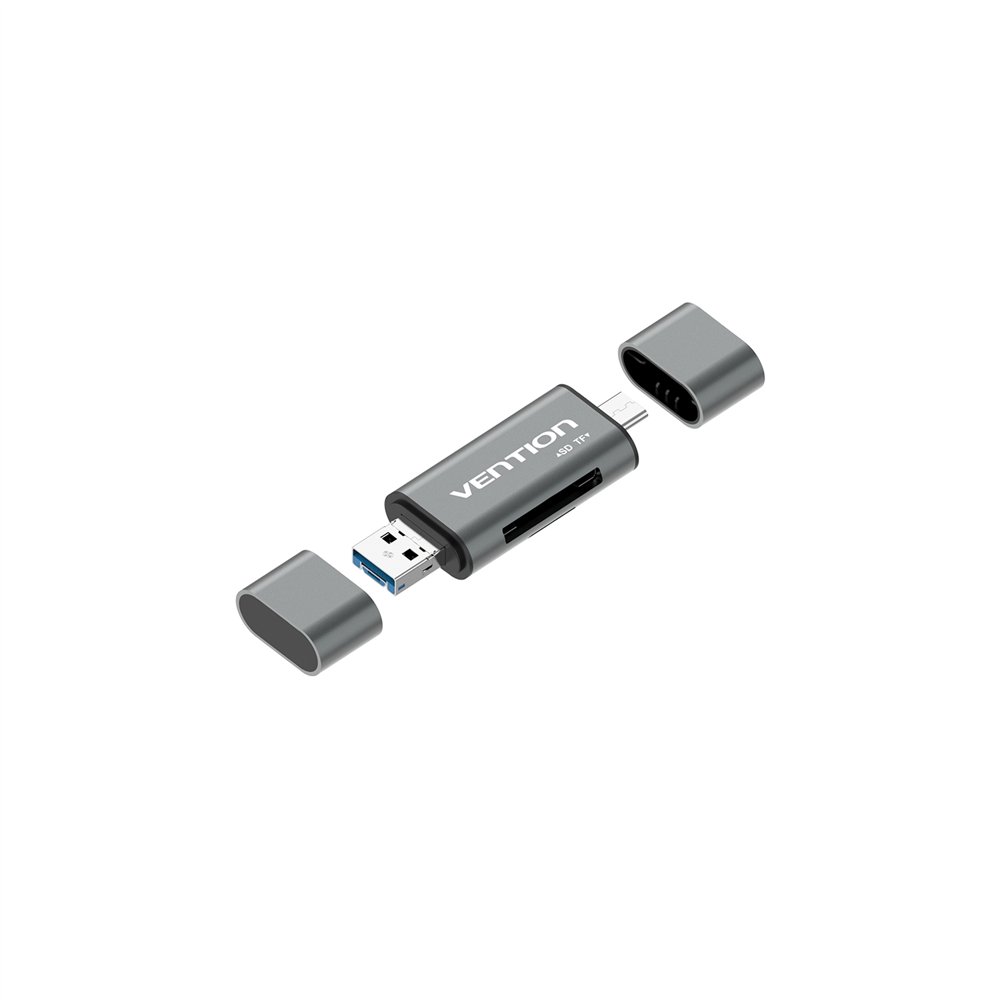 Vention lector de tarjetas externo cchh0/ usb 3.0