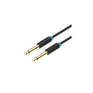 Vention cable estã©reo baabf/ jack 6.5 macho - jack 6.5 macho/ 1m/ negro
