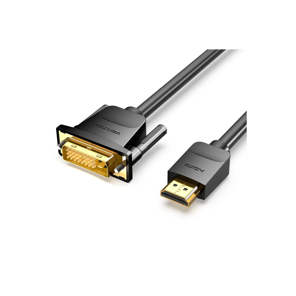 Vention cable conversor abfbi/ dvi macho - hdmi macho/ 3m/ negro