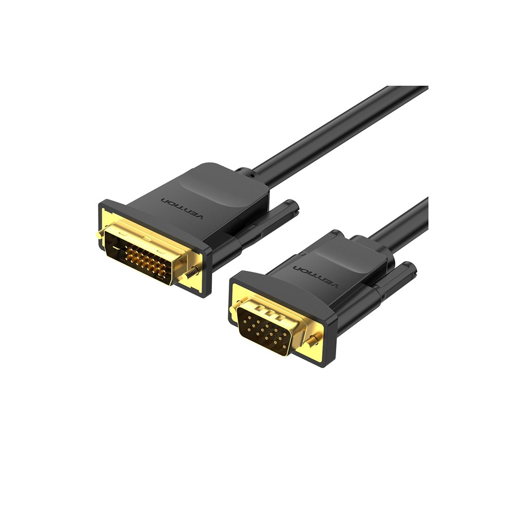 vention cable conversor eabbg/ dvi macho - vga macho/ 1.5m/ negro