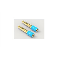 Vention adaptador jack vab-s01-l/ jack 6.5 macho - jack 3.5 hembra/ azul