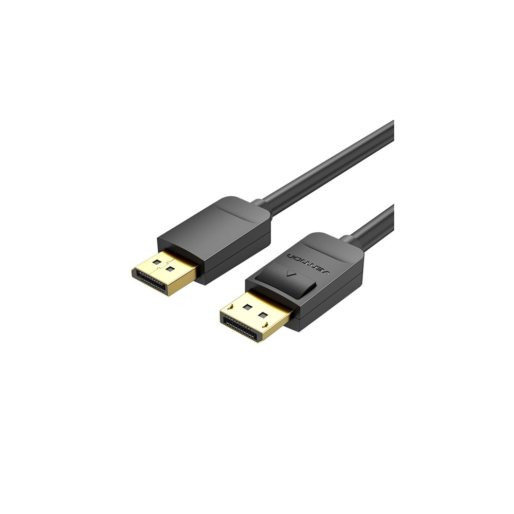 Vention cable displayport 12 4k hacbf/ displayport macho - displayport macho/ 1m/ negro