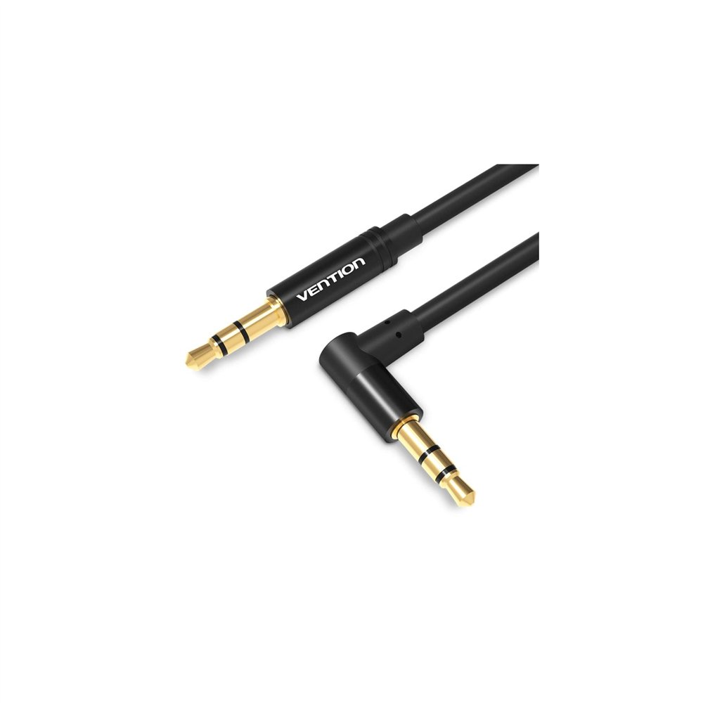 Vention cable estã©reo bakbf-t/ jack 3.5 macho - jack 3.5 macho/ 1m/ negro