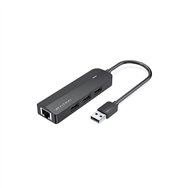 Vention docking usb 2.0 chpbb/ 3xusb/ 1xmicro usb/ 1xrj45/ negro