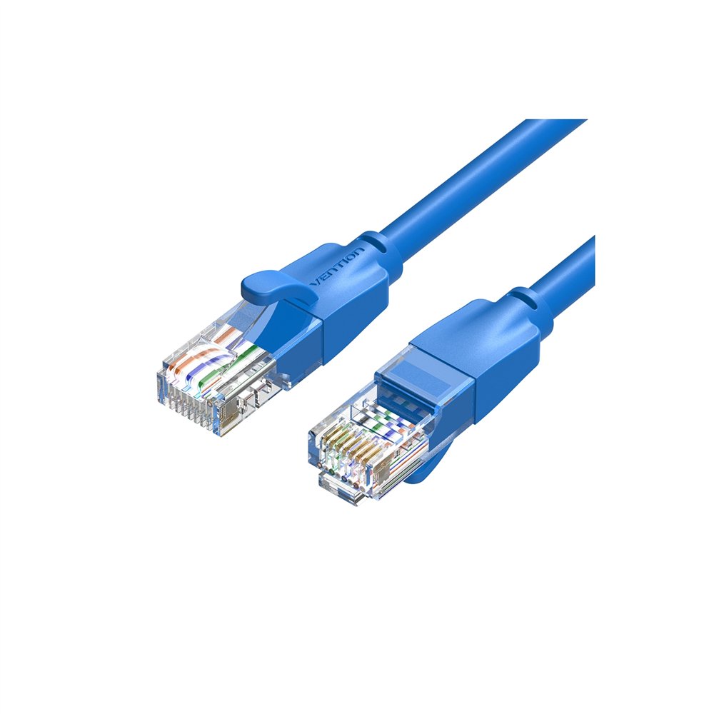 vention cable de red rj45 utp ibelf cat.6/ 1m/ azul