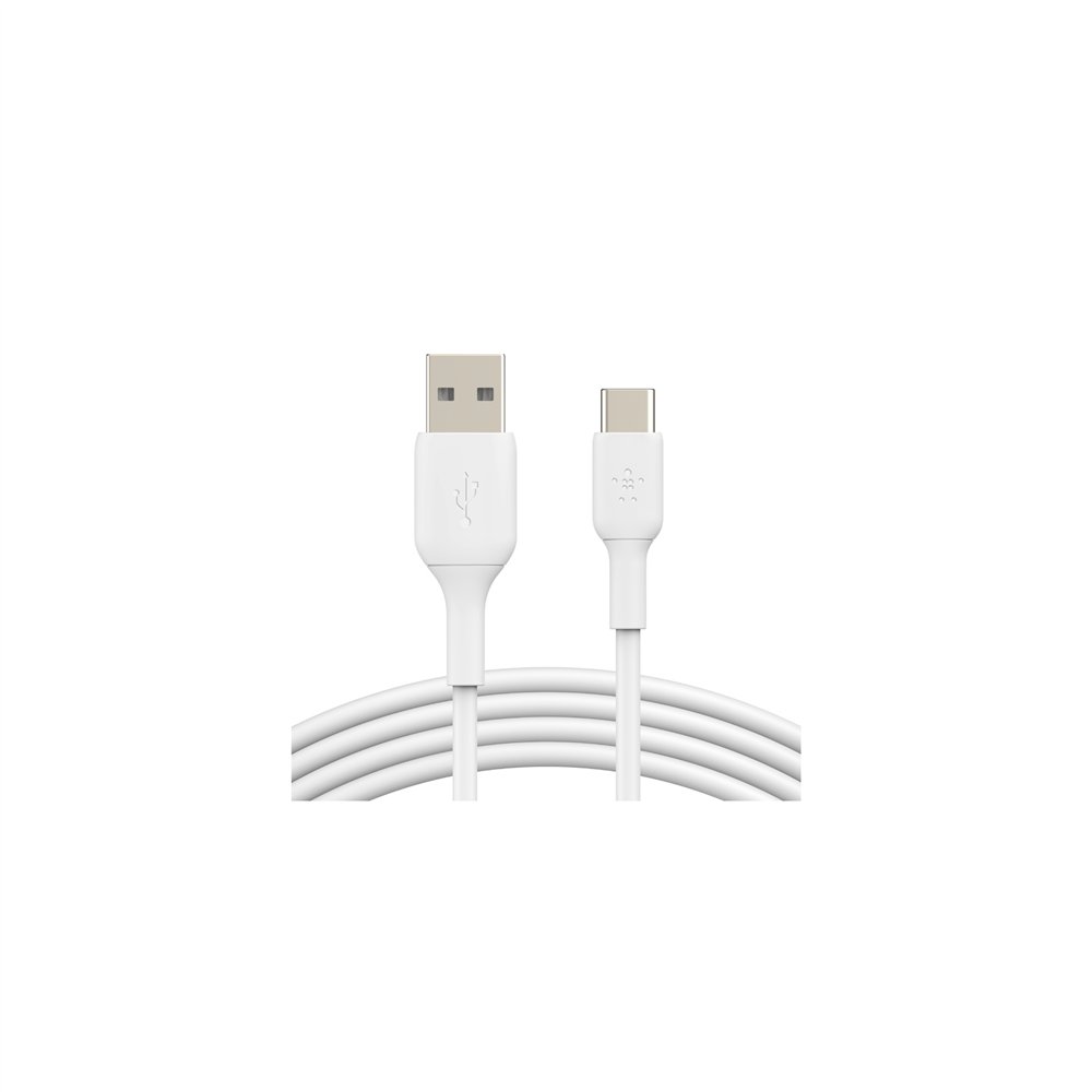 Belkin boostcharge cable usb usb 2.0 1 m usb a usb c blanco
