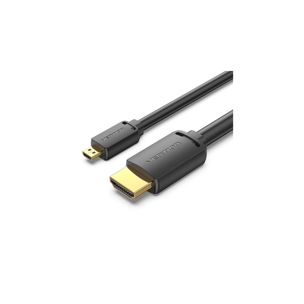 vention cable micro hdmi 2.0 4k agibi/ hdmi macho - micro hdmi macho/ 3m/ negro