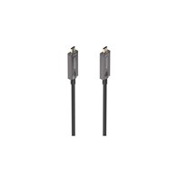Aisens - cable usb 3.1 gen2 10gbps aoc 4k@60hz 3a 60w e-marker, tipo usb-c/m-usb-c/m, negro, 7.5m