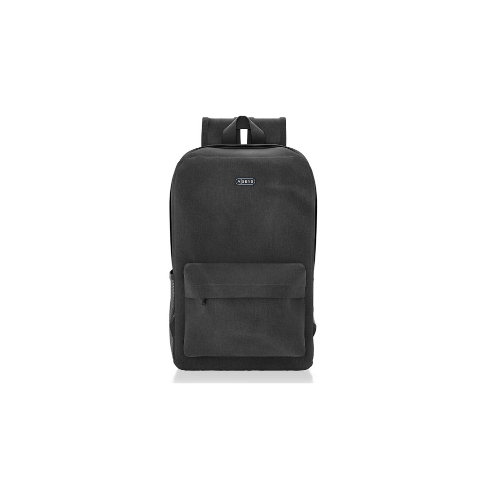 Aisens asbg-bp080-bk maletines para portã¡til 39,6 cm (15.6") mochila negro
