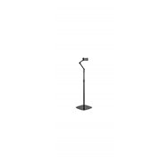 aisens soporte de suelo universal ajustable (3 pivotes) para tablet, negro