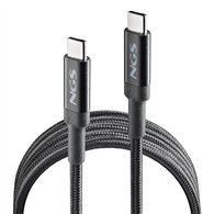 Ngs knot 65w-3 cable usb usb 2.0 3 m usb c negro
