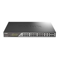 D-link dss-200g-28mpp switch gestionado l2 gigabit ethernet (10/100/1000) energã­a sobre ethernet (poe) 1u gris