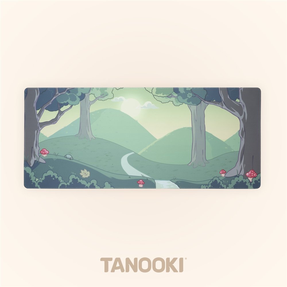 Tanooki deskmat yuki