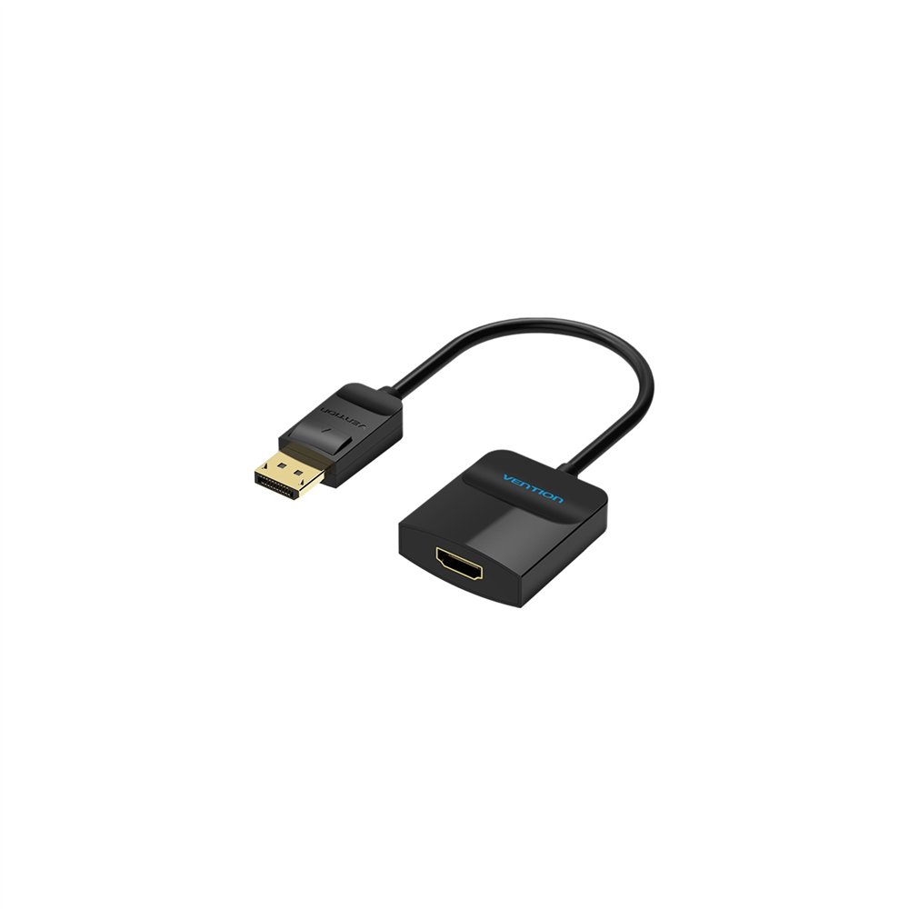 Vention cable conversor hbgbb/ displayport macho - hdmi hembra/ 15cm/ negro