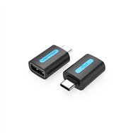 Vention adaptador usb 3.0 cdtb0/ usb tipo-c macho - usb hembra