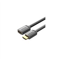 Vention cable alargador hdmi 4k ahcbf/ hdmi macho - hdmi hembra/ 1m/ negro