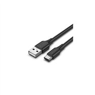 Vention cable usb 2.0 3a cthbd/ usb tipo-c macho - usb macho/ 50cm/ negro