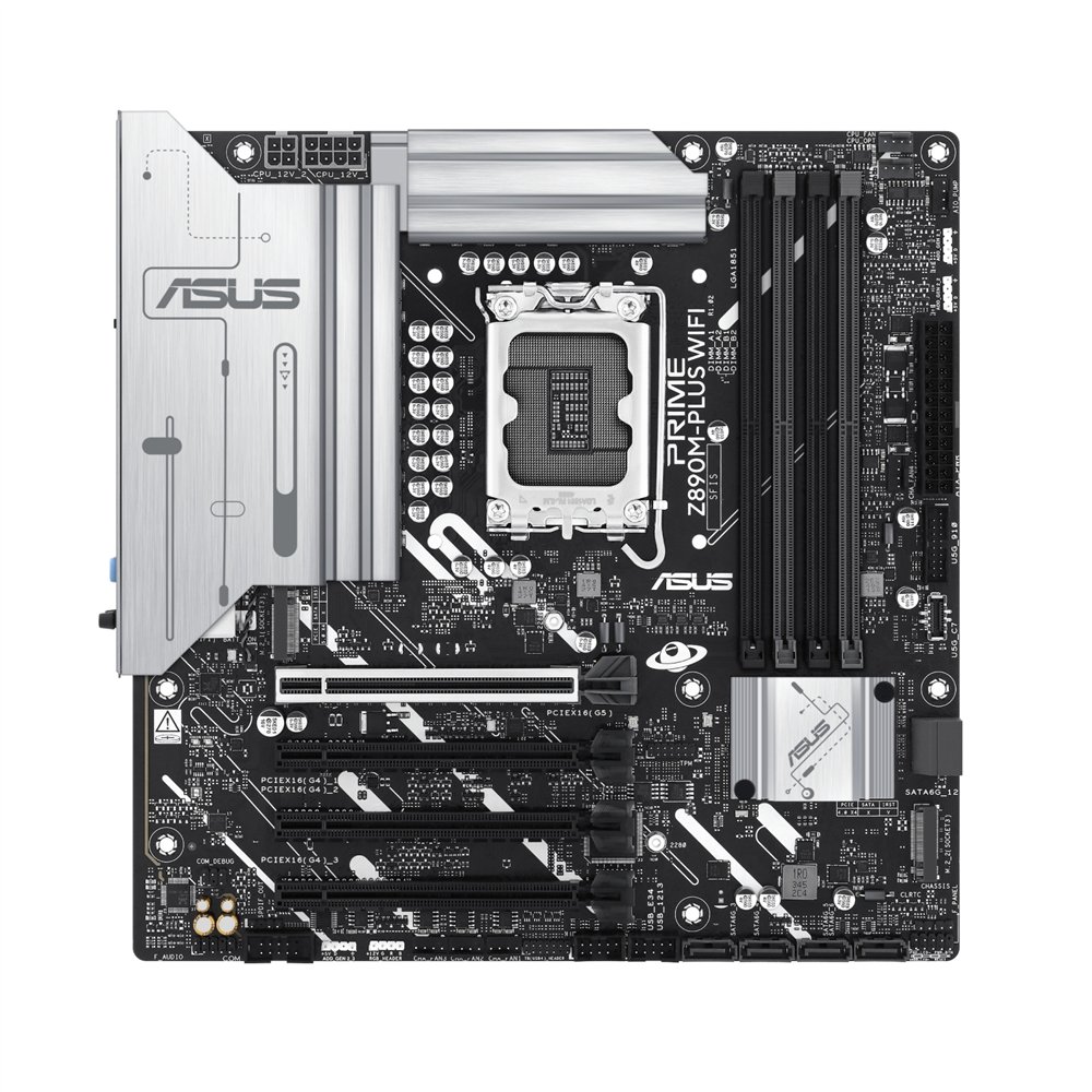 Asus prime z890m-plus wifi intel z890 lga 1851 (socket v1) micro atx