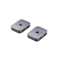 Vention conmutador hdmi 4k bidireccional akph0/ hdmi hembra - 2x hdmi hembra - usb tipo-c hembra