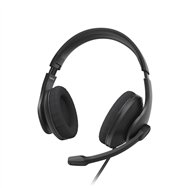Hama hs-usb300 v2 auriculares alã¡mbrico diadema oficina/centro de llamadas usb tipo a negro