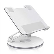 Aisens soporte de sobremesa giratorio ajustable para portatil / tablet 7-13, plata